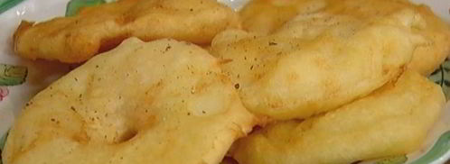 яблочные кольца в кляре. Шаг 7