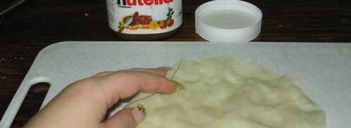 эгроль с персиками и шоколадным соусом. Шаг 21