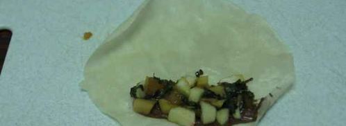 эгроль с персиками и шоколадным соусом. Шаг 23