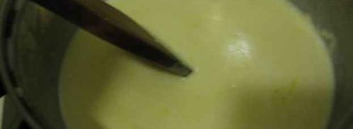 эгроль с персиками и шоколадным соусом. Шаг 43