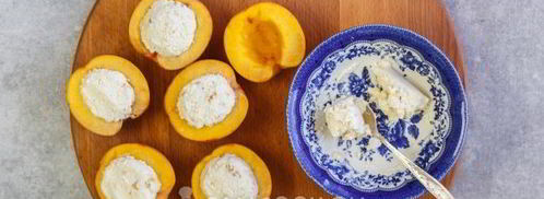 запеченные персики. Шаг 4