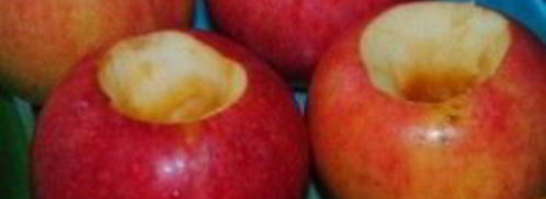 запеченные яблоки с сахаром. Шаг 4