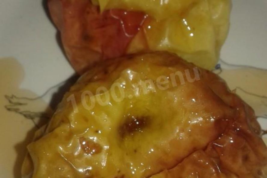 Рецепт запеченные яблоки в микроволновке