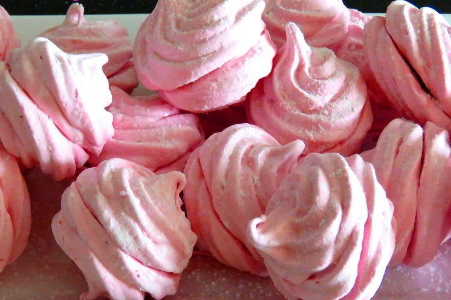 Рецепт клубничный зефир