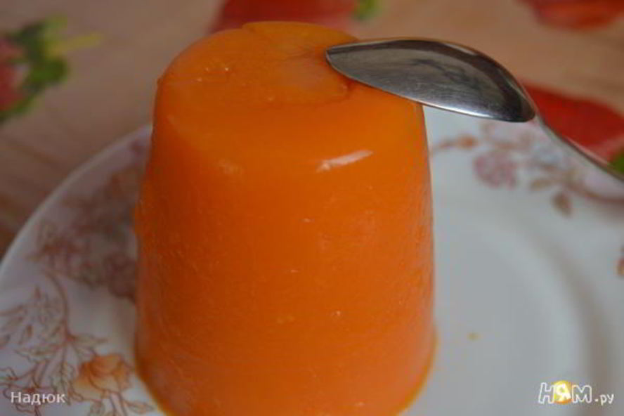 Рецепт желе из тыквы