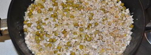 аранчини с мясным фаршем. Шаг 3