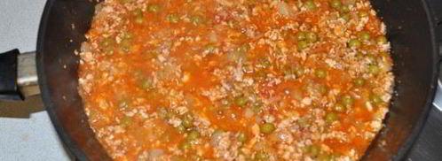 аранчини с мясным фаршем. Шаг 4