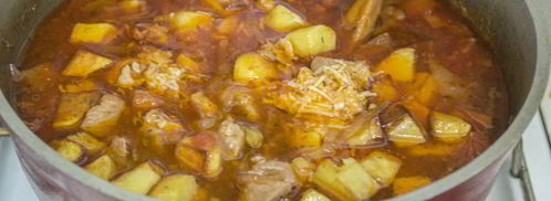 азу из свинины. Шаг 7