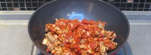 азу по-татарски. Шаг 3