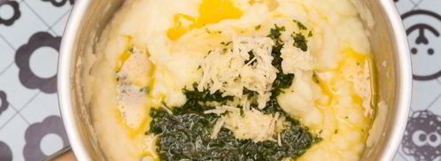 базиликовое картофельное пюре. Шаг 6