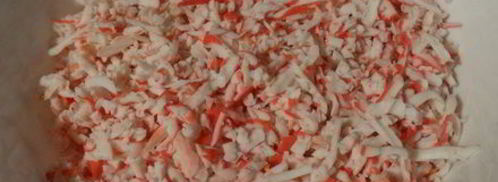 биточки из крабовых палочек. Шаг 3