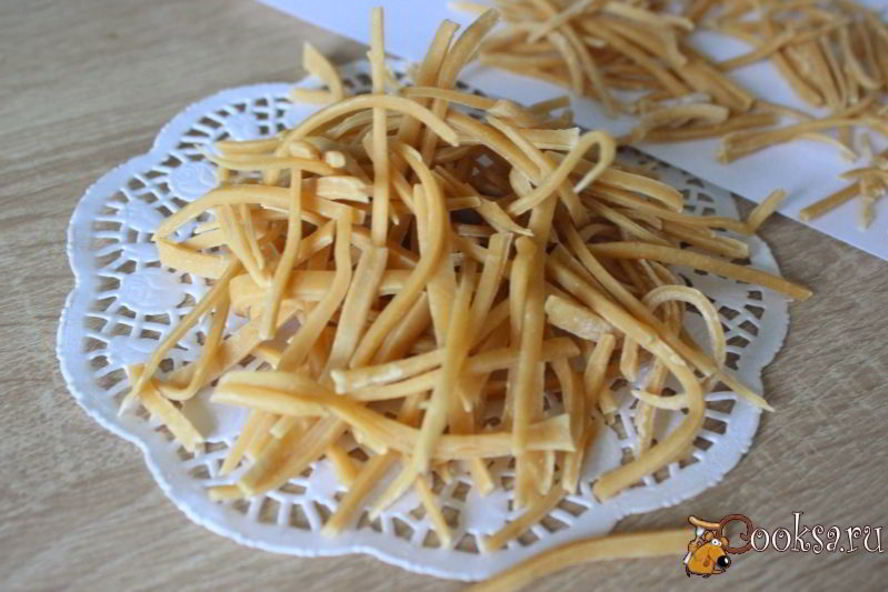 Рецепт домашняя лапша с паприкой