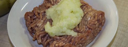 драники картофельные с фаршем. Шаг 4