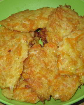 Драники картофельные с тыквой