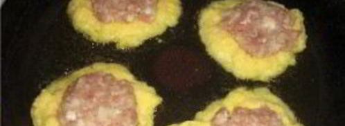 драники с фаршем. Шаг 5