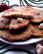 Драники с мясной начинкой