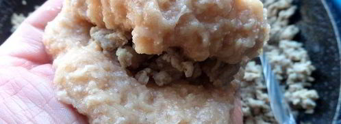 драники с мясной начинкой. Шаг 13