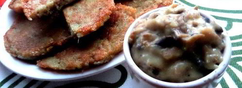 драники с мясной начинкой. Шаг 20