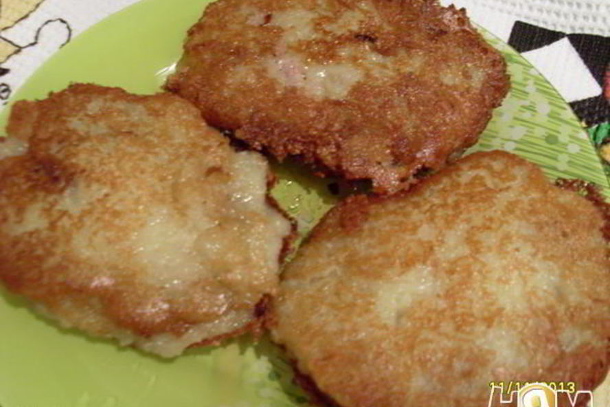 Рецепт драники с мясом