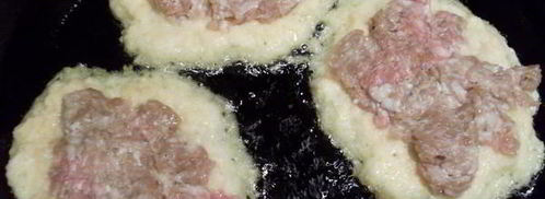 драники с мясом. Шаг 5