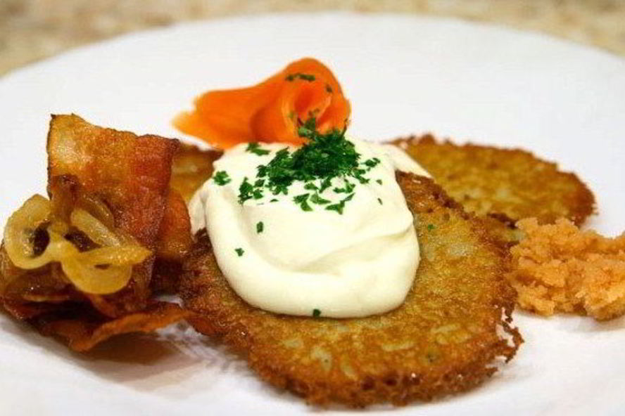 Рецепт драники с сыром и чесноком