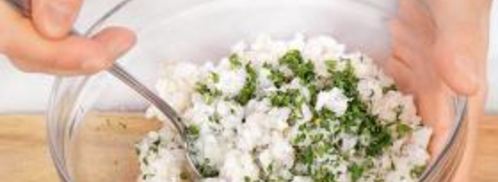 фрикадельки из трески с йогуртовым соусом. Шаг 3