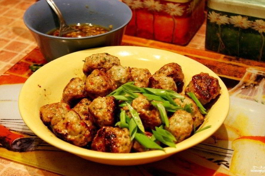 Рецепт фрикадельки по-китайски