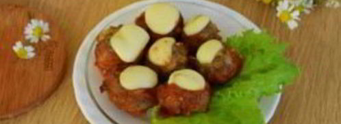 фрикадельки под томатно-сырным соусом. Шаг 7