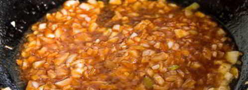 фрикадельки в пикантном томатном соусе. Шаг 10