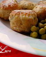 Индюшачьи фрикадельки с лимоном в йогуртовом соусе