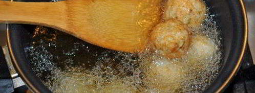 куриные фрикадельки во фритюре. Шаг 3