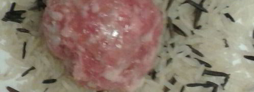 паровые фрикадельки с рисом. Шаг 3