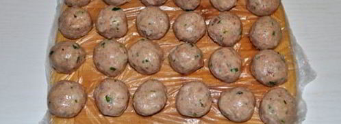 пикантные фрикадельки в соусе. Шаг 2