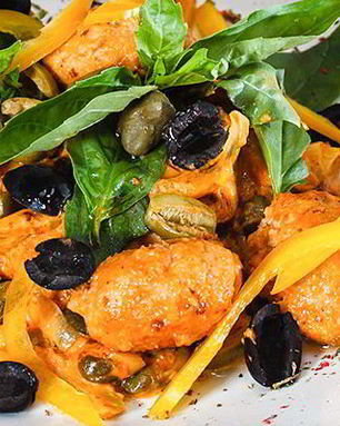 Рыбные фрикадельки по-сицилийски