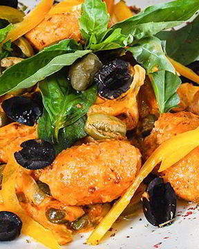 Рыбные фрикадельки по-сицилийски