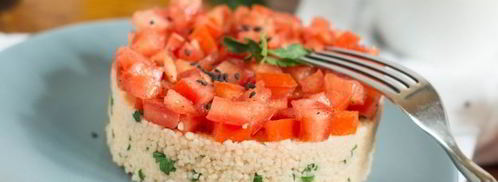 гарнир из кускуса с помидором. Шаг 8