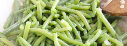 гарнир из стручковой фасоли. Шаг 8