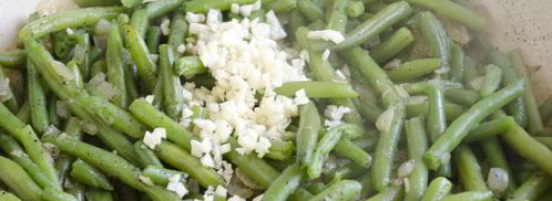 гарнир из стручковой фасоли. Шаг 10