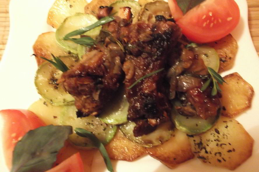 Рецепт гарнир к ребрышкам свиным