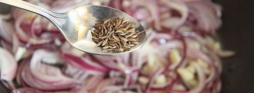 чечевица со свеклой и шпинатом. Шаг 5