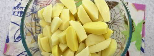 картофель по-деревенски в мультиварке. Шаг 5