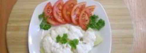 картофель под чесночно-сырным соусом. Шаг 5