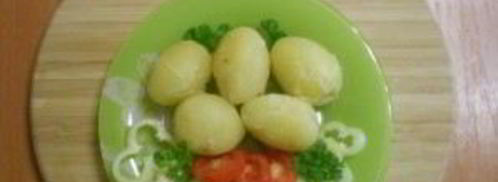 картофель под чесночным соусом. Шаг 8