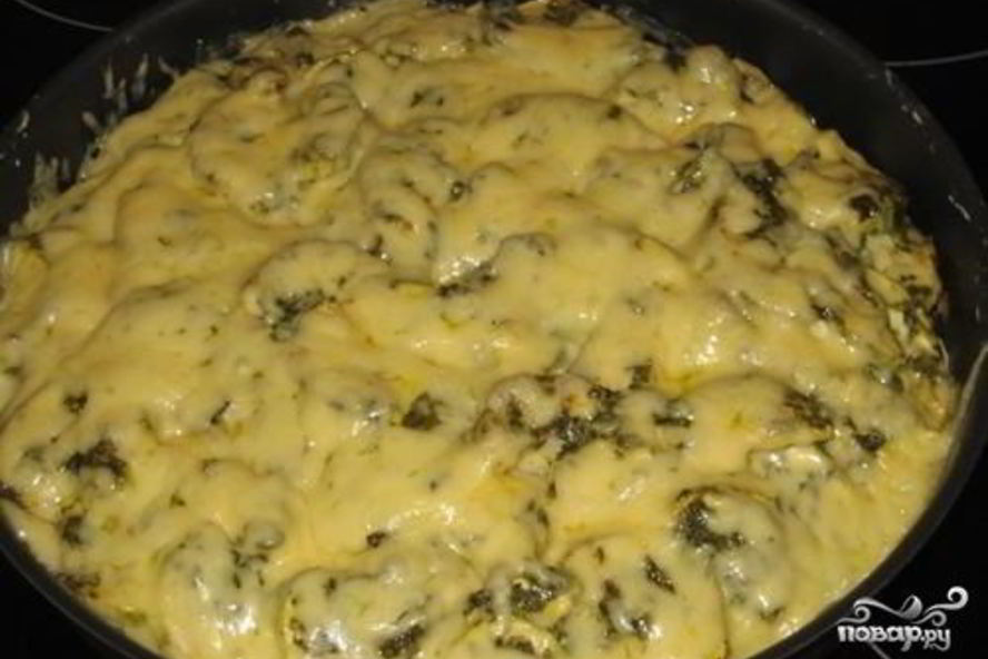 Рецепт картофель с фаршем и кабачками