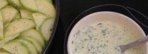 картофель с фаршем и кабачками. Шаг 4