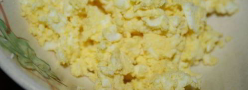 картофель с грецким орехом, кинзой и чесноком. Шаг 7