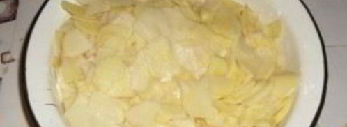 картофель с майонезом. Шаг 2