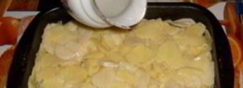 картофель с майонезом. Шаг 3