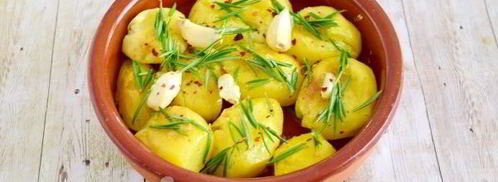 картофель с розмарином и чесноком в духовке. Шаг 9