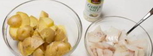 картофель с треской. Шаг 3